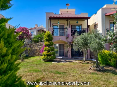 Beachfront Apollonium Detached Hera Villa with Pool and Sea Views